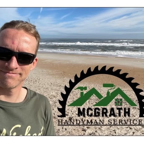 McGrath business profile image with its green house and saw-blade logo